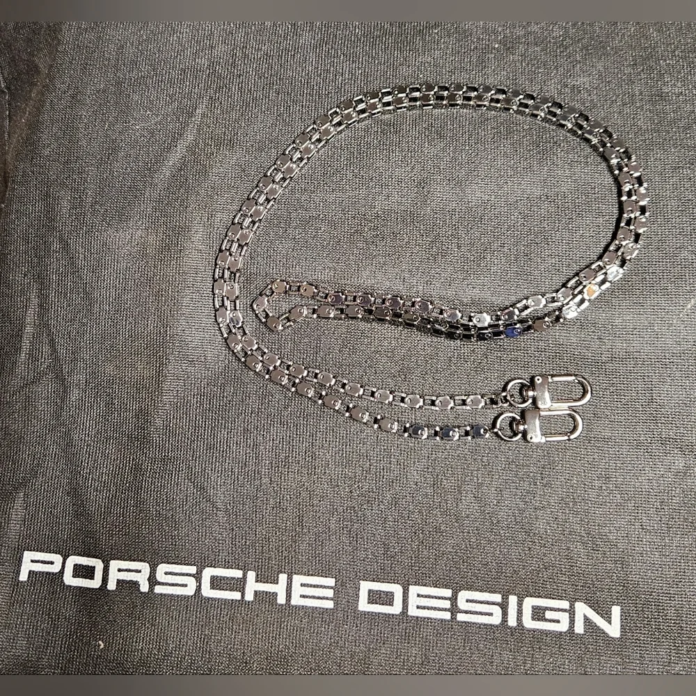 Porsche Design Visor Bag Chain Black - Picture 1 of 4